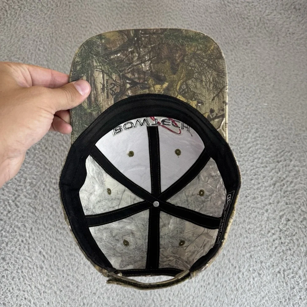 Bowtech Strapback Baseball Cap Multicolor One Size Adjustable Camo Outdoor Cap‎